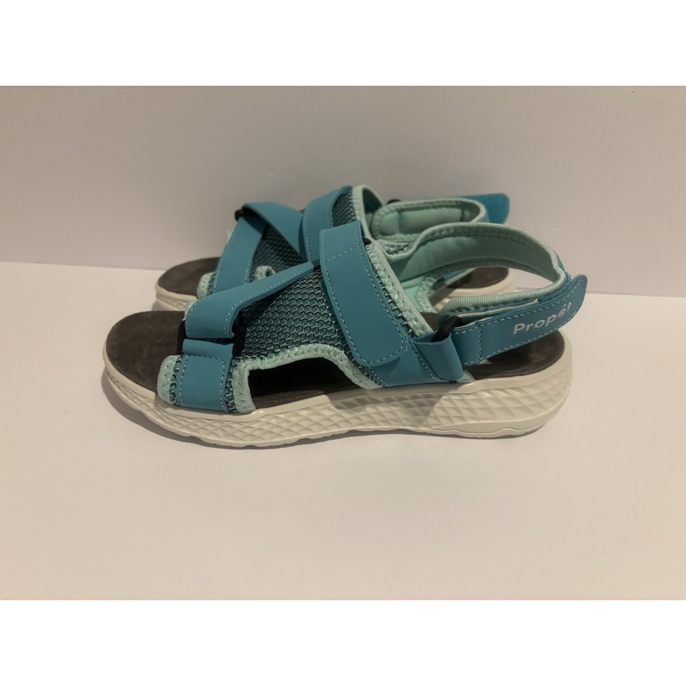 Propet Sandals Women's Blue White‎ Summer Beach Size 6
